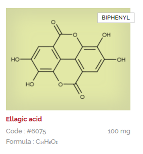 Elligic Acid Botanical Reference Materials
